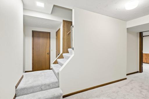 Stairs going to the lower level