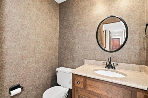 Main level half bath
