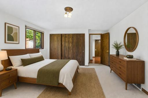 Bedroom 4 lower level - virtually staged