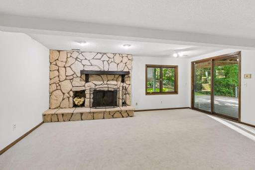 Family room lower level vacant