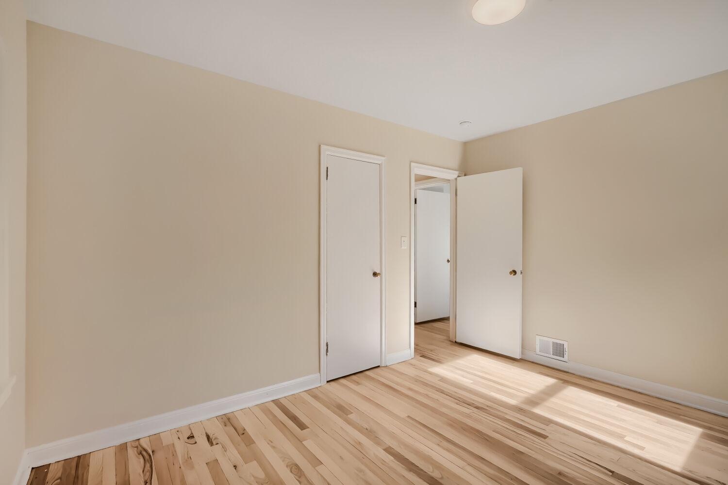 7711 Division St - 2nd bedroom also has a full closet with organizer system.