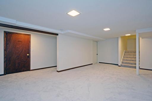 Lower level rec room