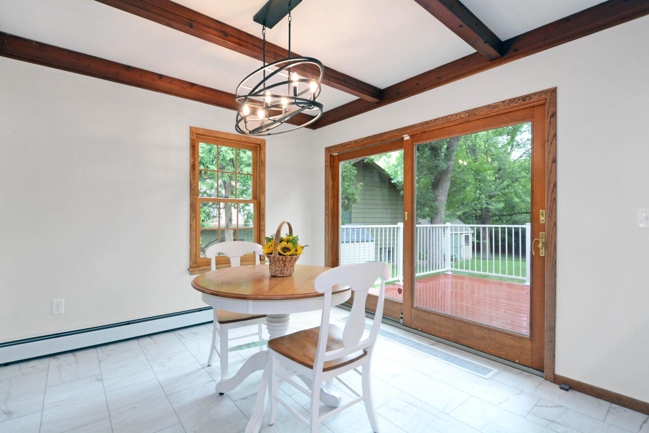 Large eat in kitchen area