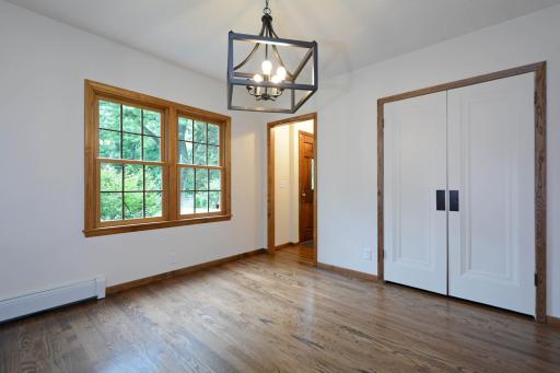 Separate dining room