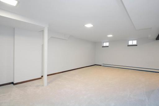Lower level rec room
