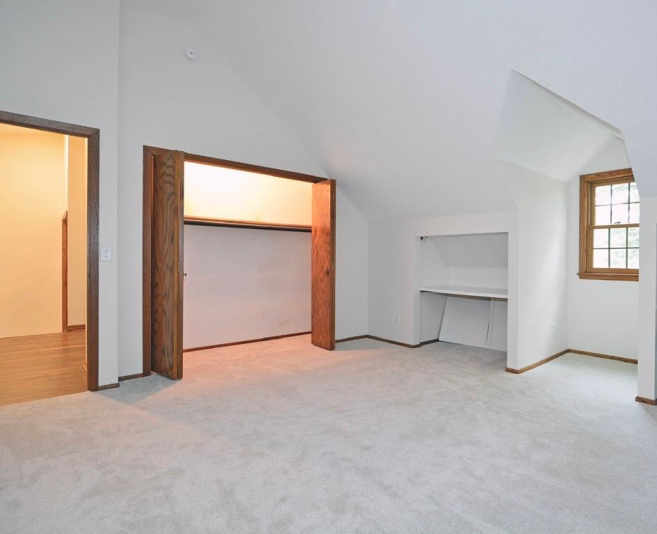 Room 2-dormer windows and built in desk units