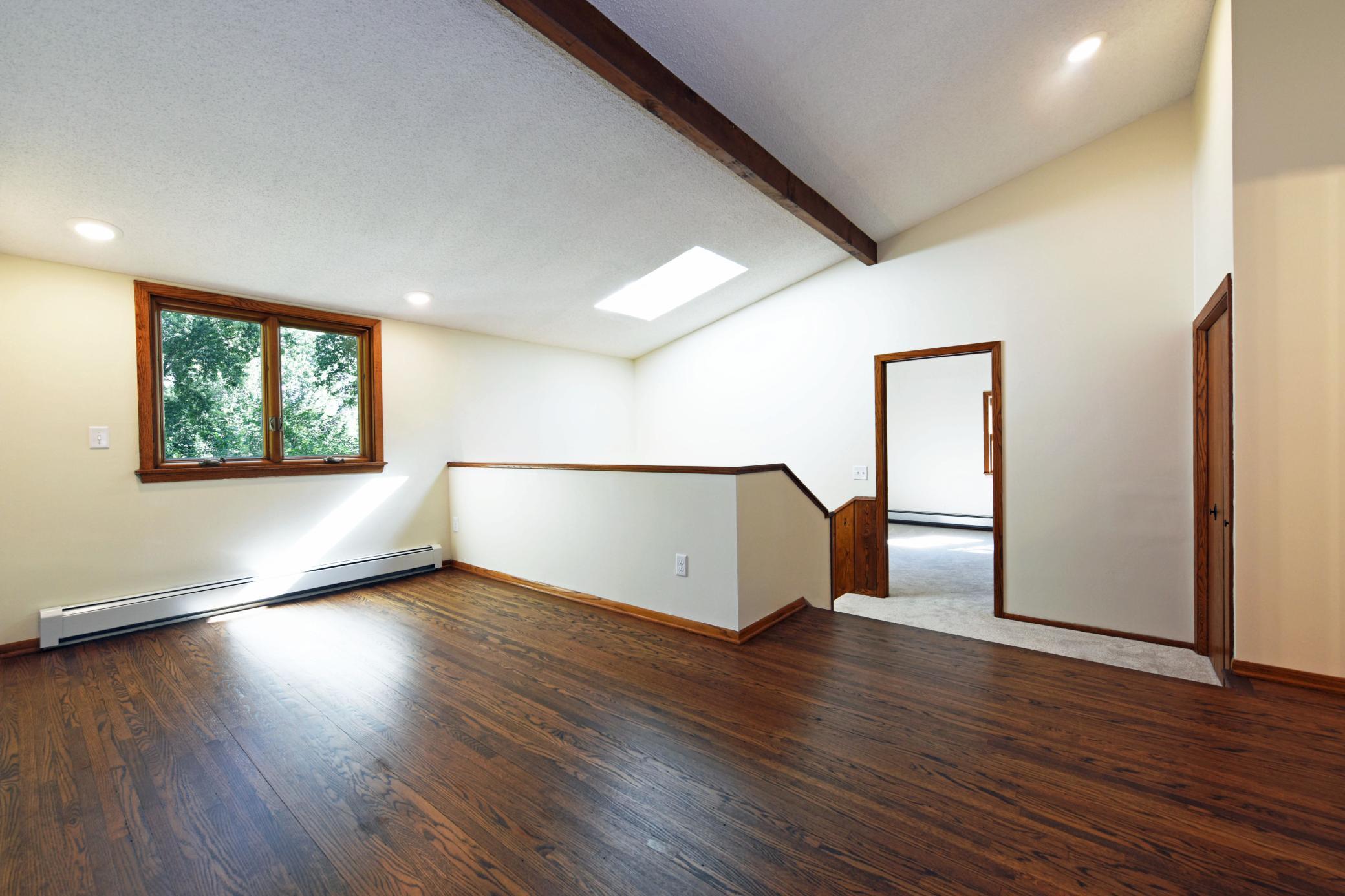 Primary room is on opposite side of the two bedrooms