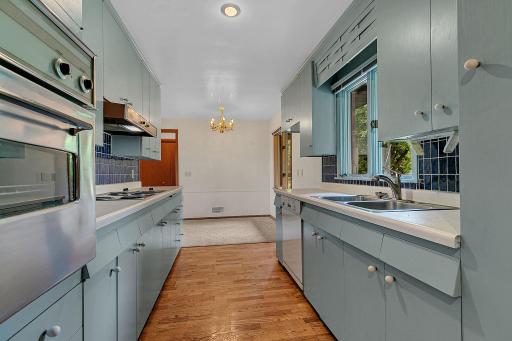 Galley Style Kitchen