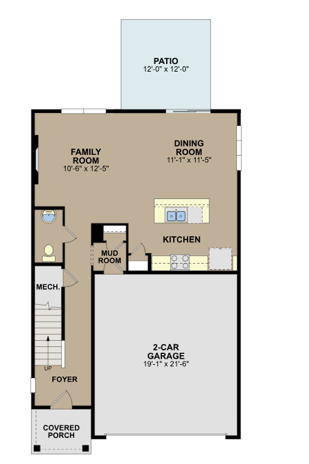 Andover floorplan main w patio