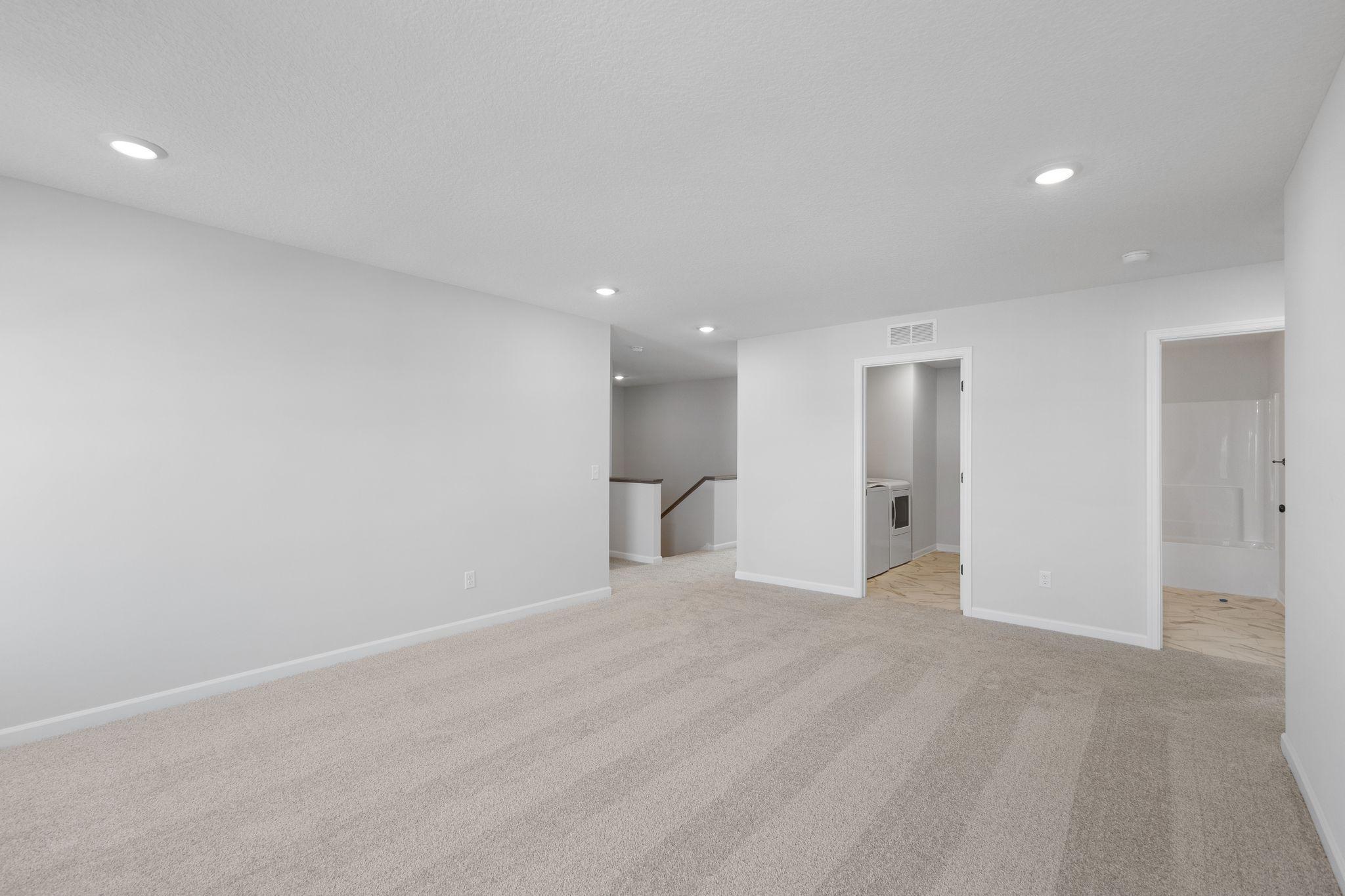 Upstairs Loft. Photo used for layout purposes. Finished may be different.