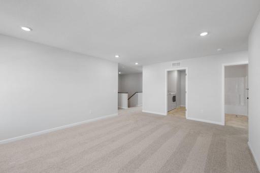 Upstairs Loft. Photo used for layout purposes. Finished may be different.