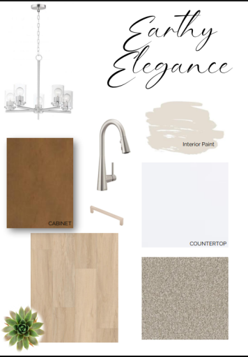 Designer-curated interior collection: Earthly Elegance - Brushed Nickel