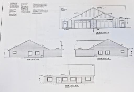 Architect drawing of exterior