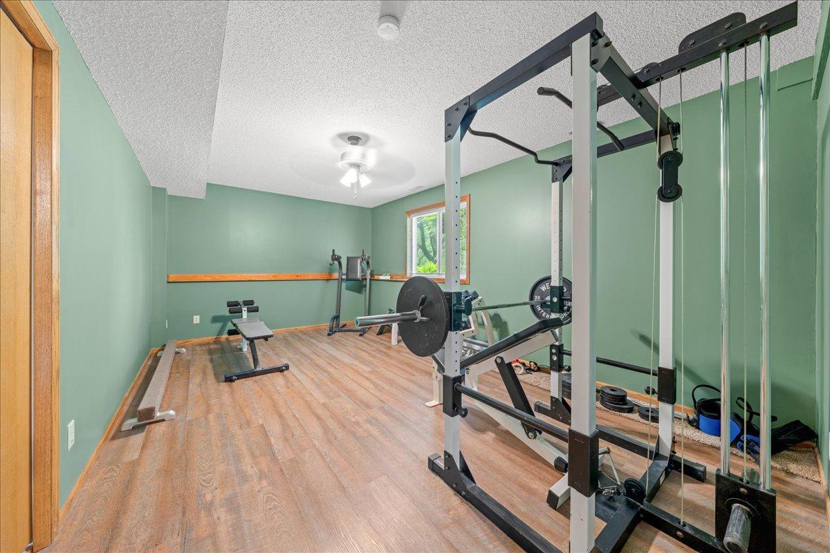 Bedroom / flex room lower level