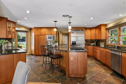 Beautifully refinished kitchen with Viking appliances