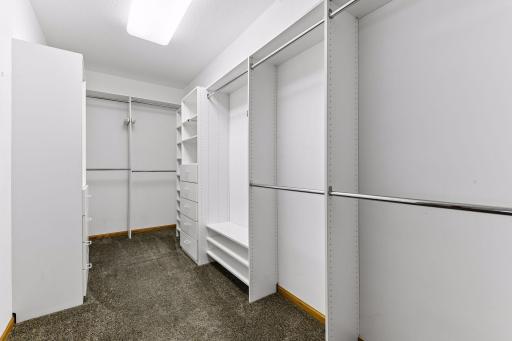 Large closet off of owners suite
