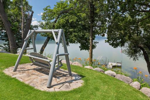 Swing over looking Halstead Bay