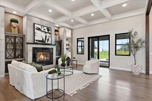 Enter into this stunning home that feels like a personal retreat with 12 foot ceilings and every detail designed for entertaining