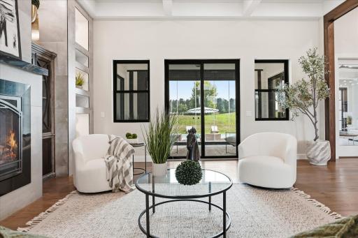 Enter into this stunning home that feels like a personal retreat with 12 foot ceilings and every detail designed for entertaining