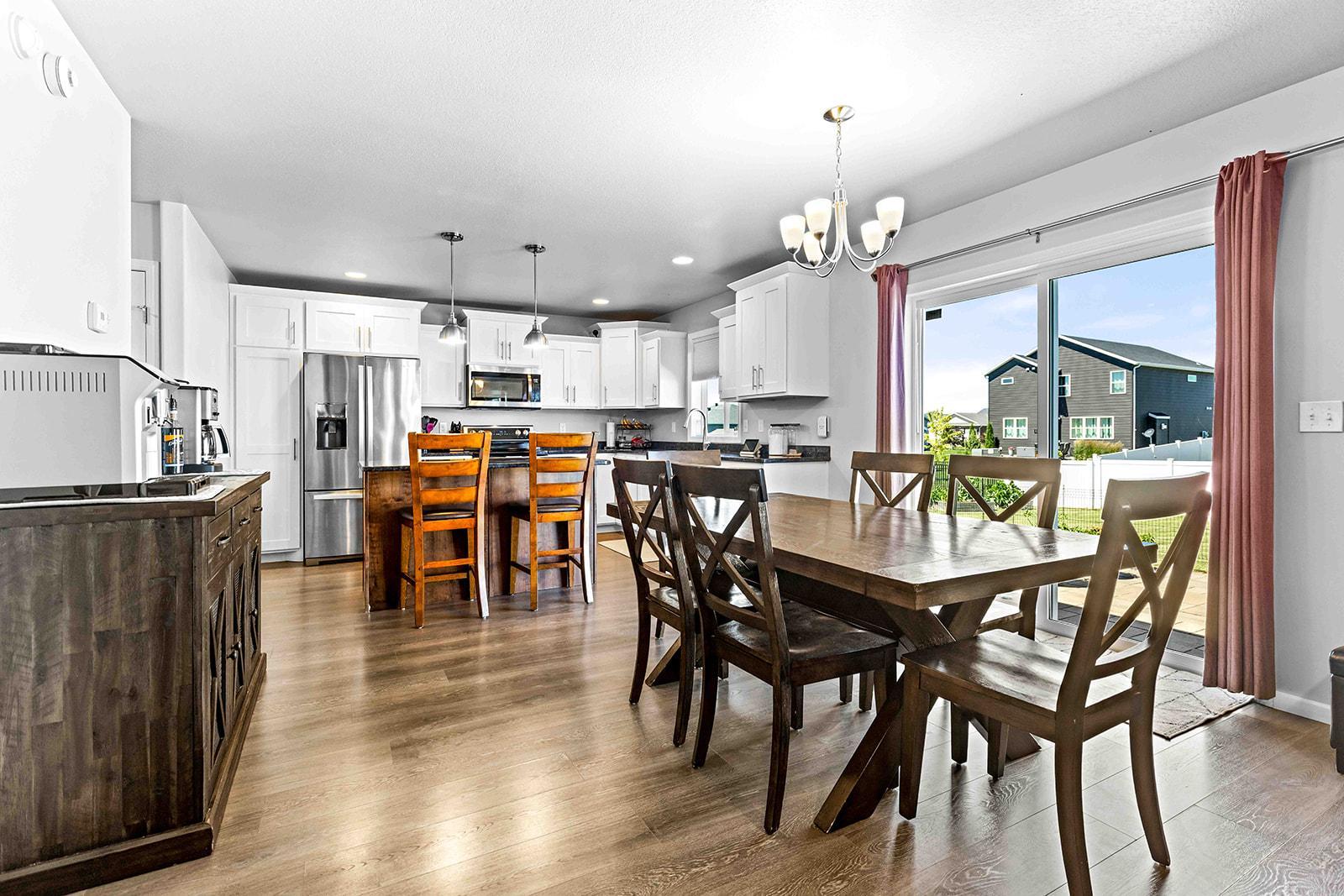 Dining Room to Kitchen