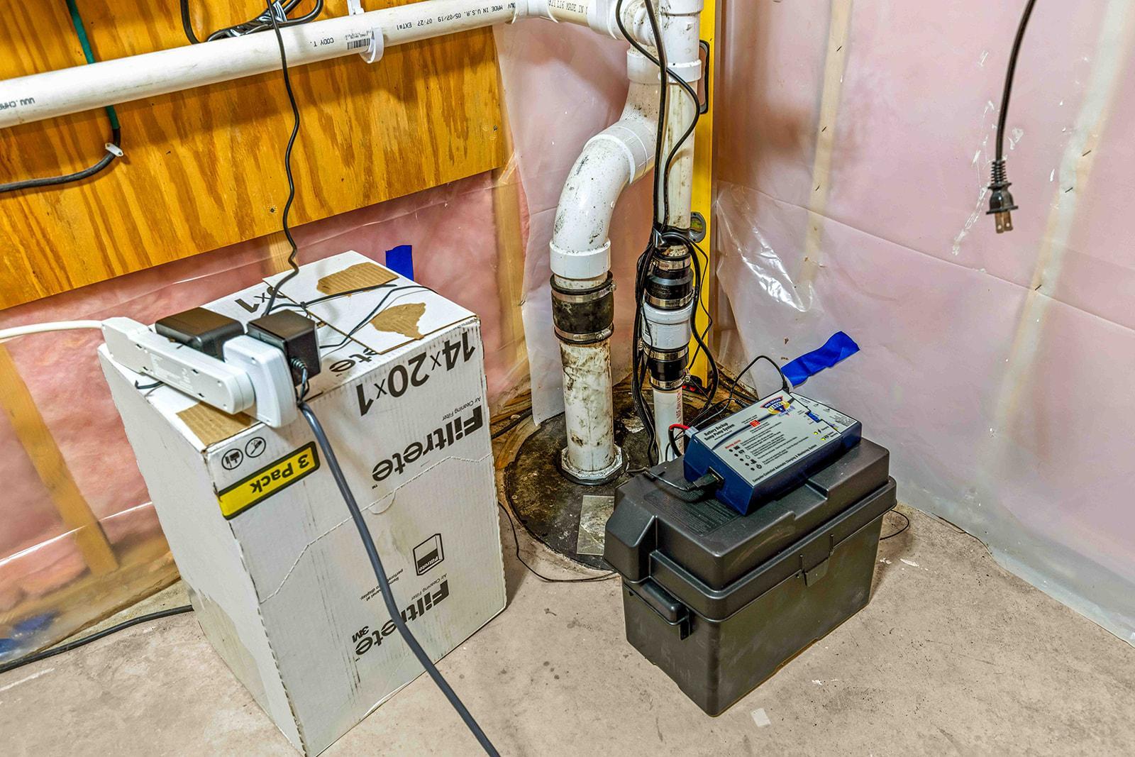 Sump to Sewer/Sump Battery Backup/Radon Mitigation