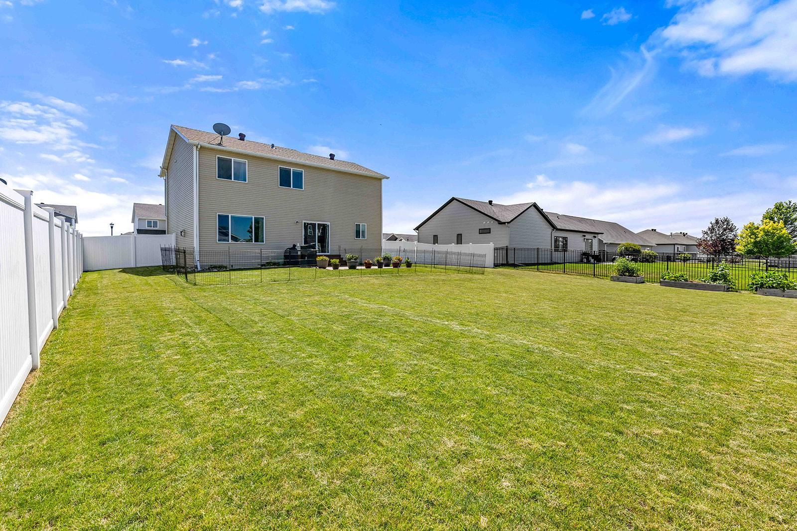 Large Fully Fenced Backyard