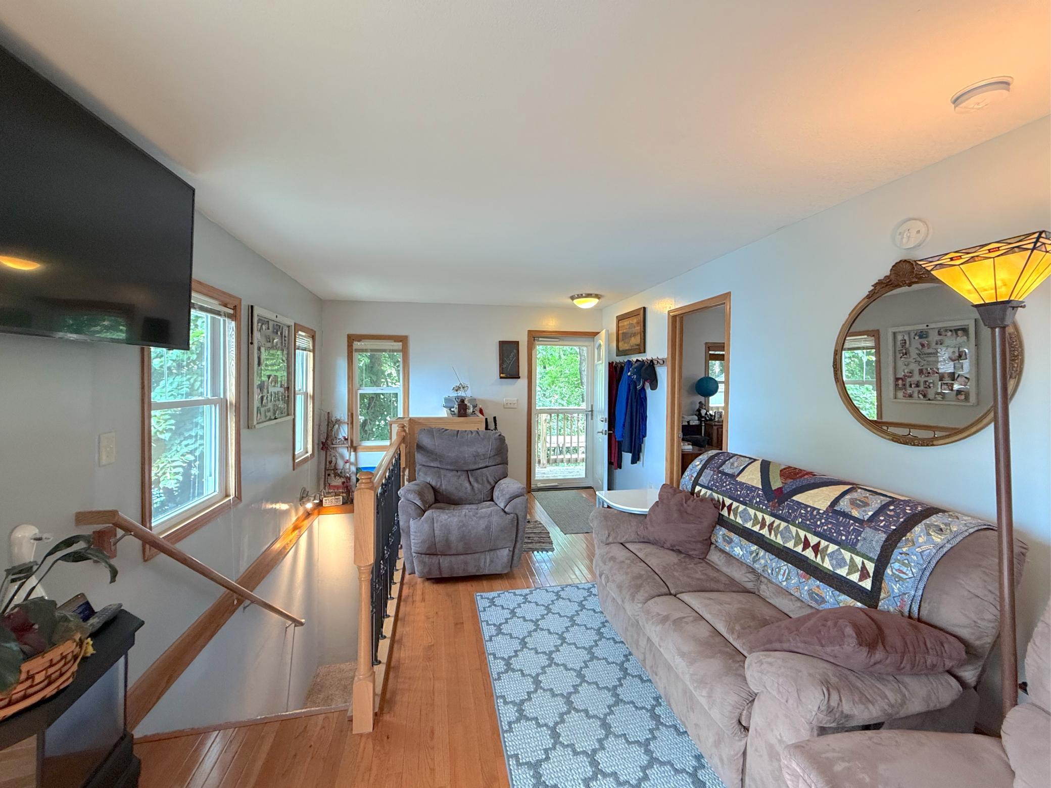 Enjoy a comfortable, light-filled living room with an open-concept design that enhances everyday living and effortless entertaining.