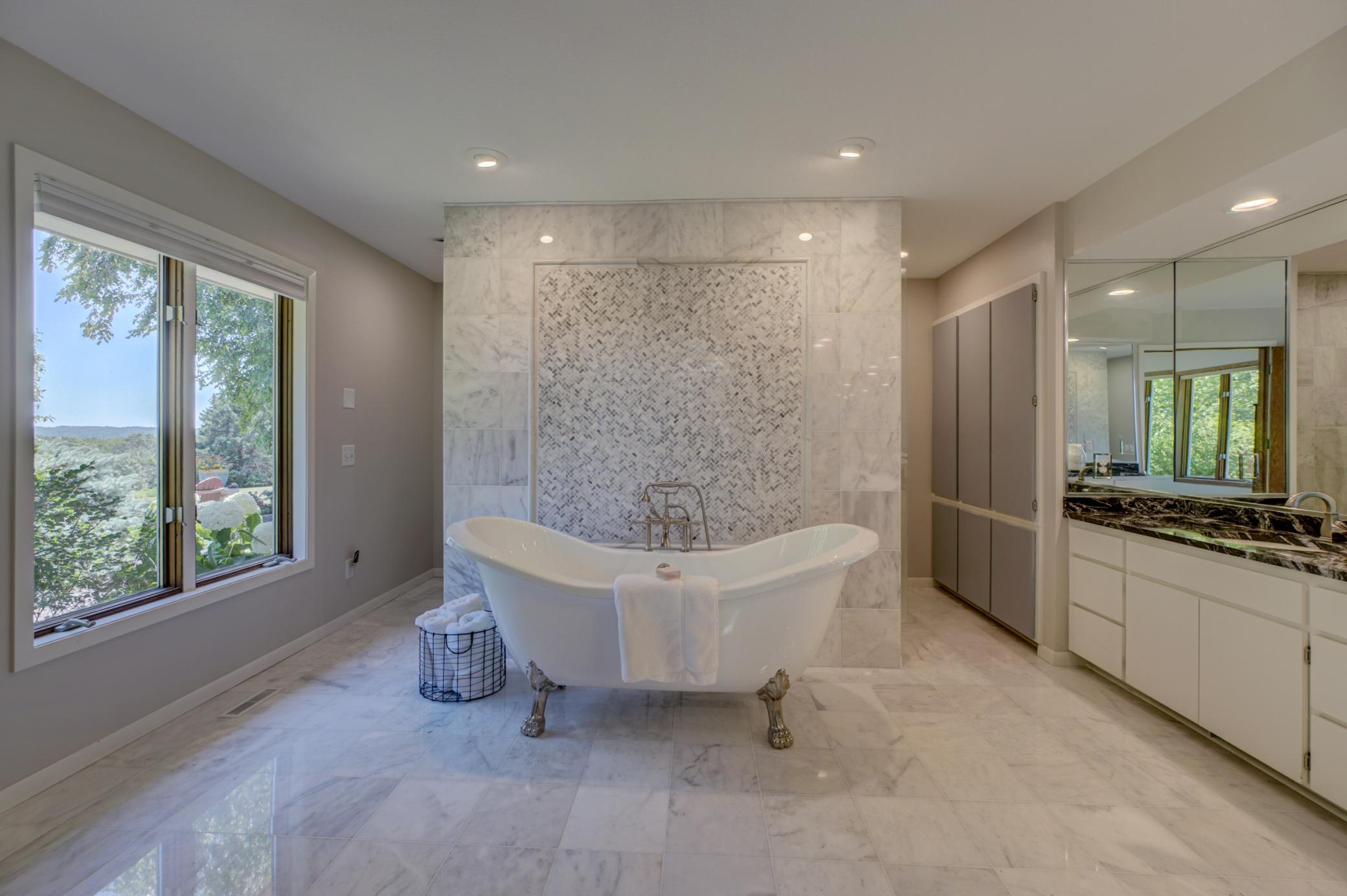 Thoughtfully designed with ample cabinet space to provide convenient storage and organization
