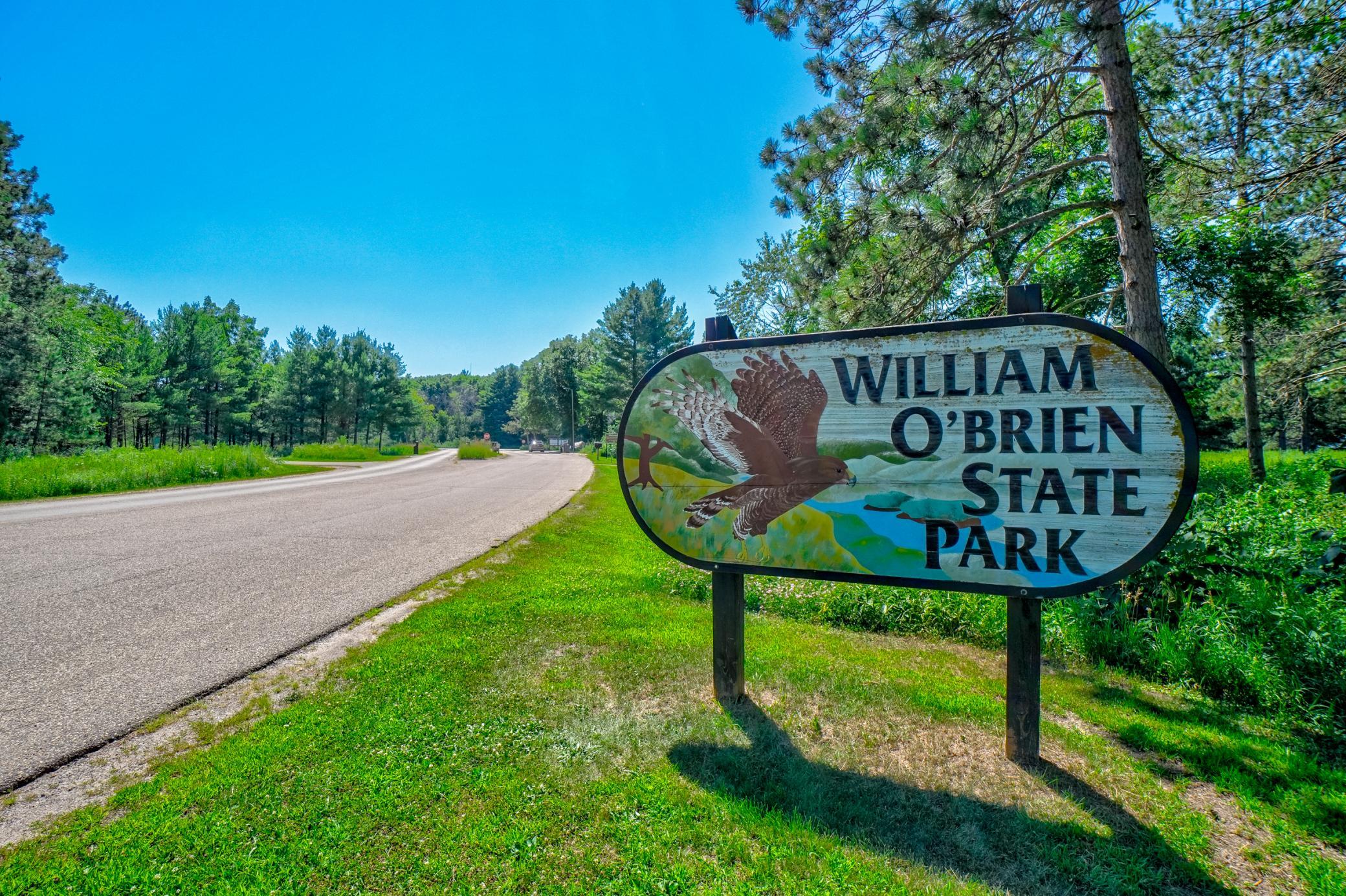 Enjoy scenic hiking trails and year-round outdoor recreation at William O'Brien State Park