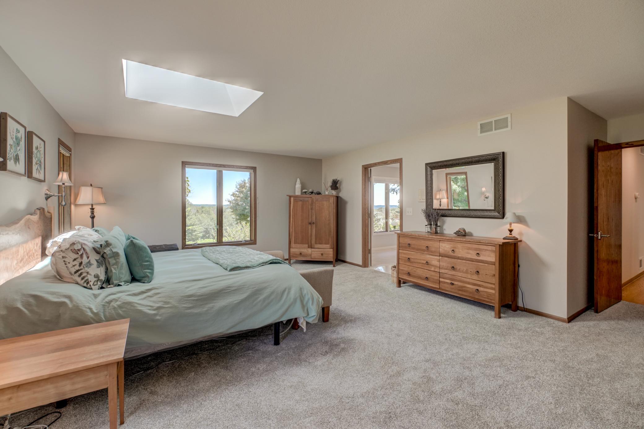 Enjoy peaceful mornings with stunning views and panoramic vistas right from your bedroom