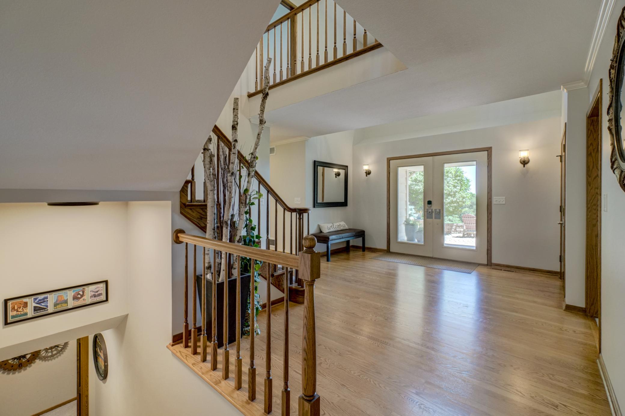 The thoughtfully designed floor plan provides a smooth transition between living spaces