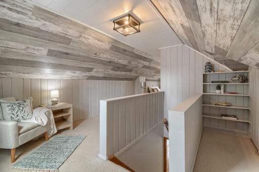 Four scuttle storage cabinets, 2 built in shelves, and room to create multiple living areas. How will you make it your own?