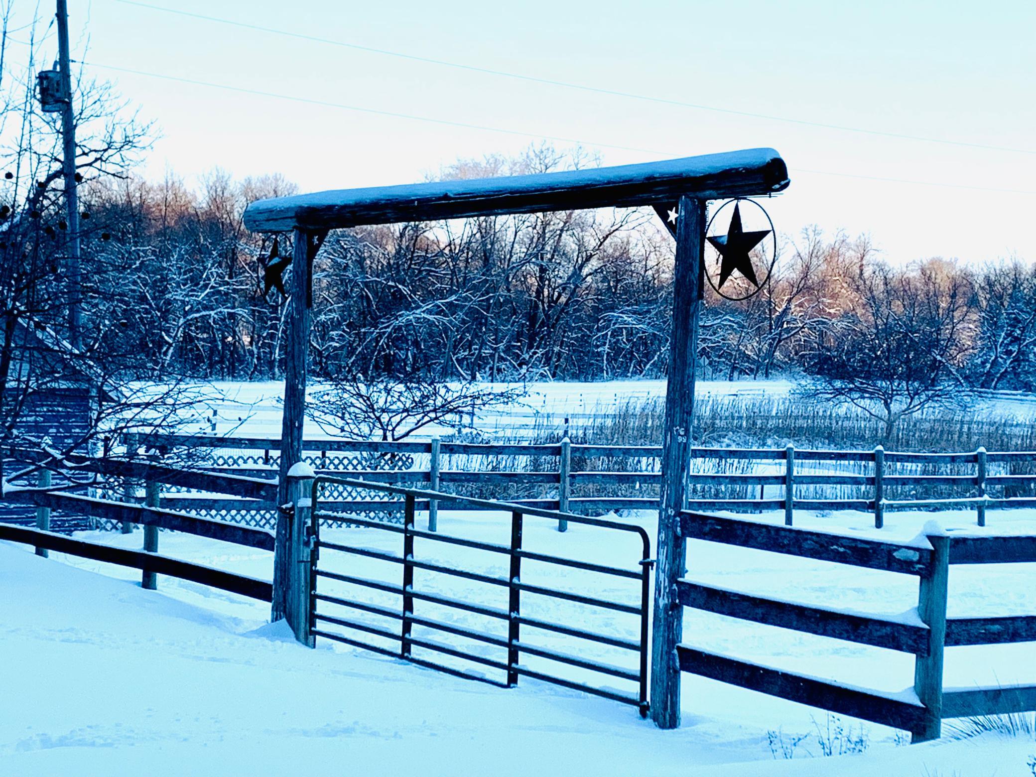 Just as beautiful in the winter!