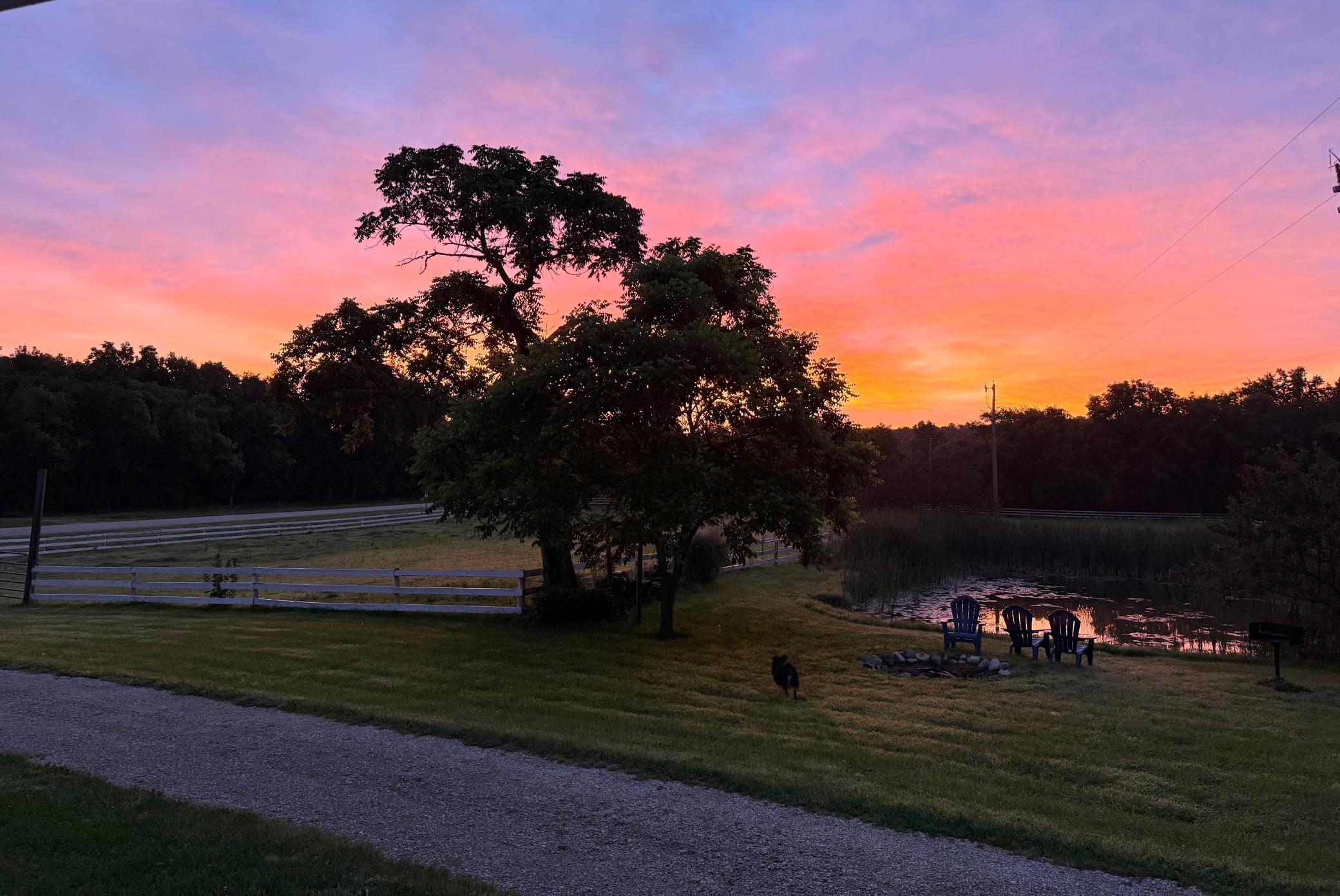 Enjoy the beautiful sunrises each day!