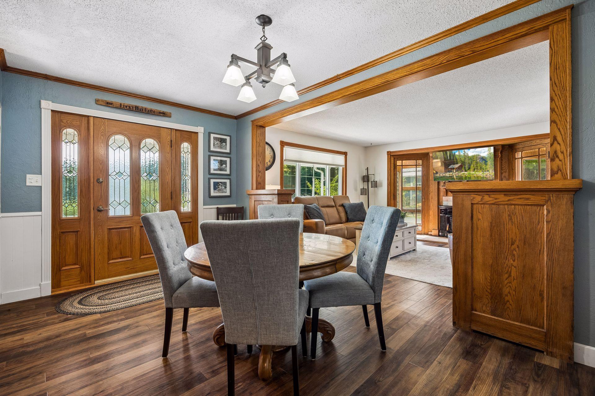 You'll also enjoy the formal dining room when you have guests