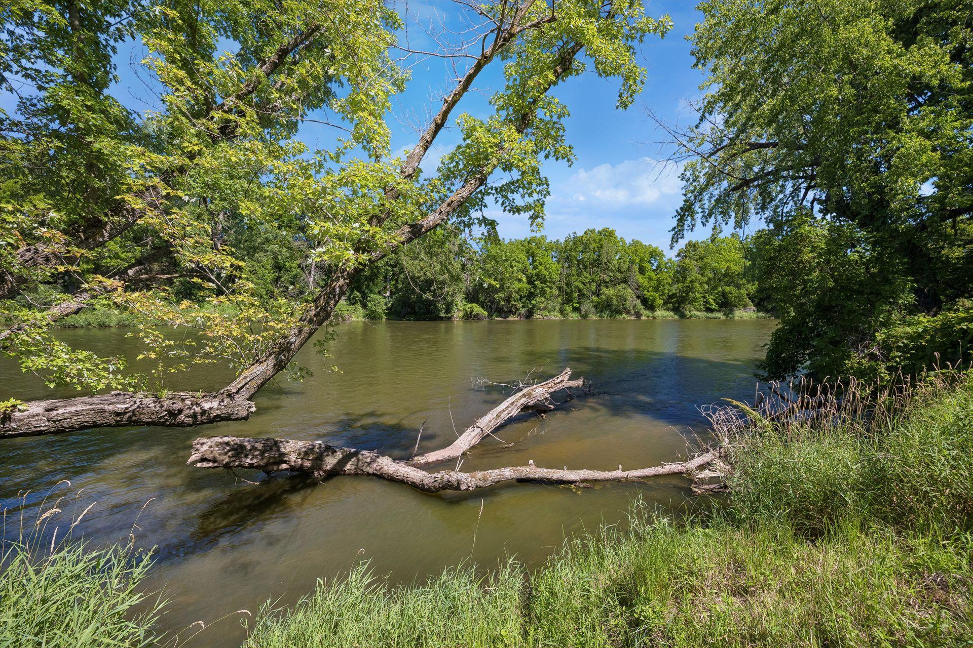 The Cannon River, across the road, is a great place for kayaking, canoeing and tubing.
