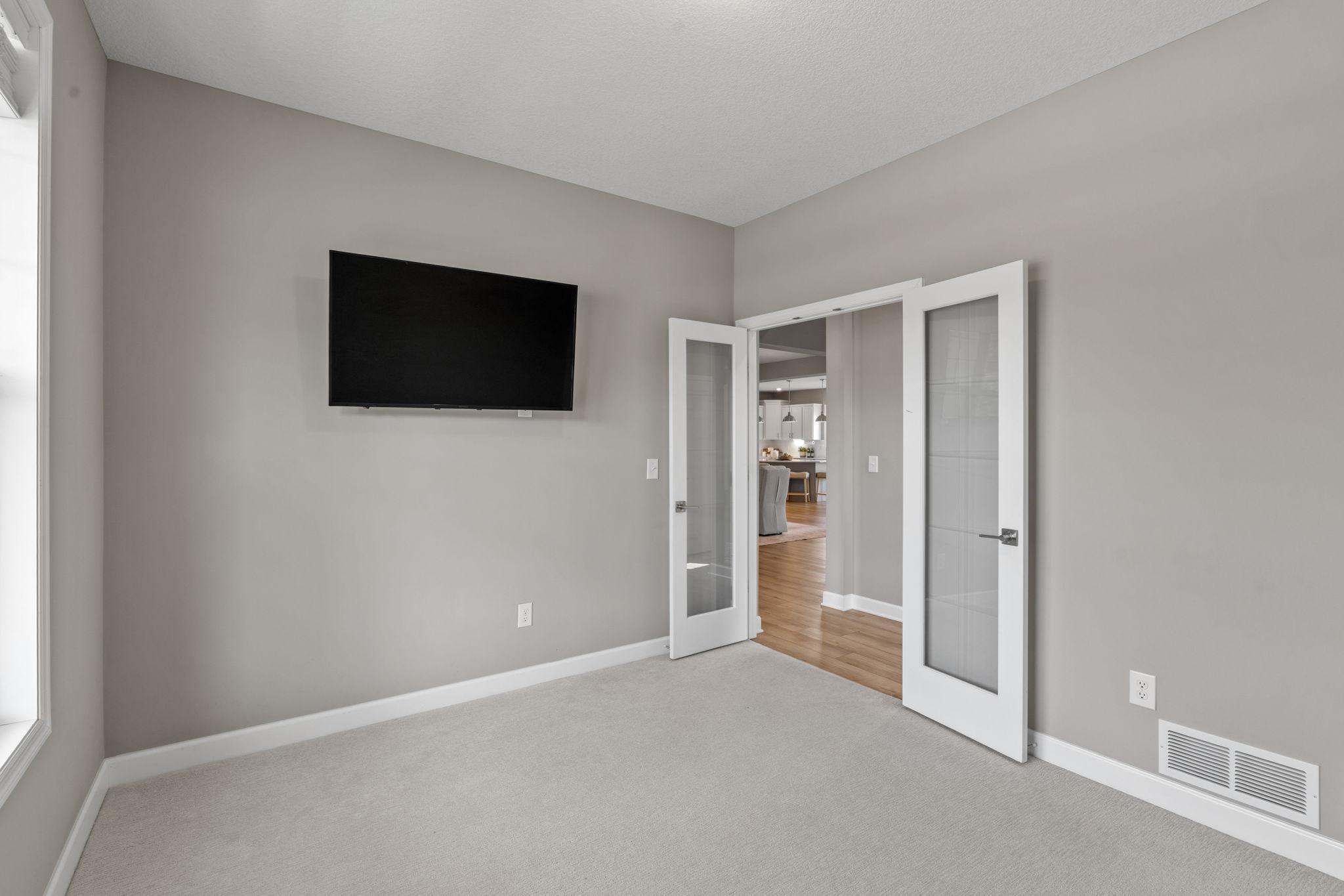 Main floor office, could be used as a guest room