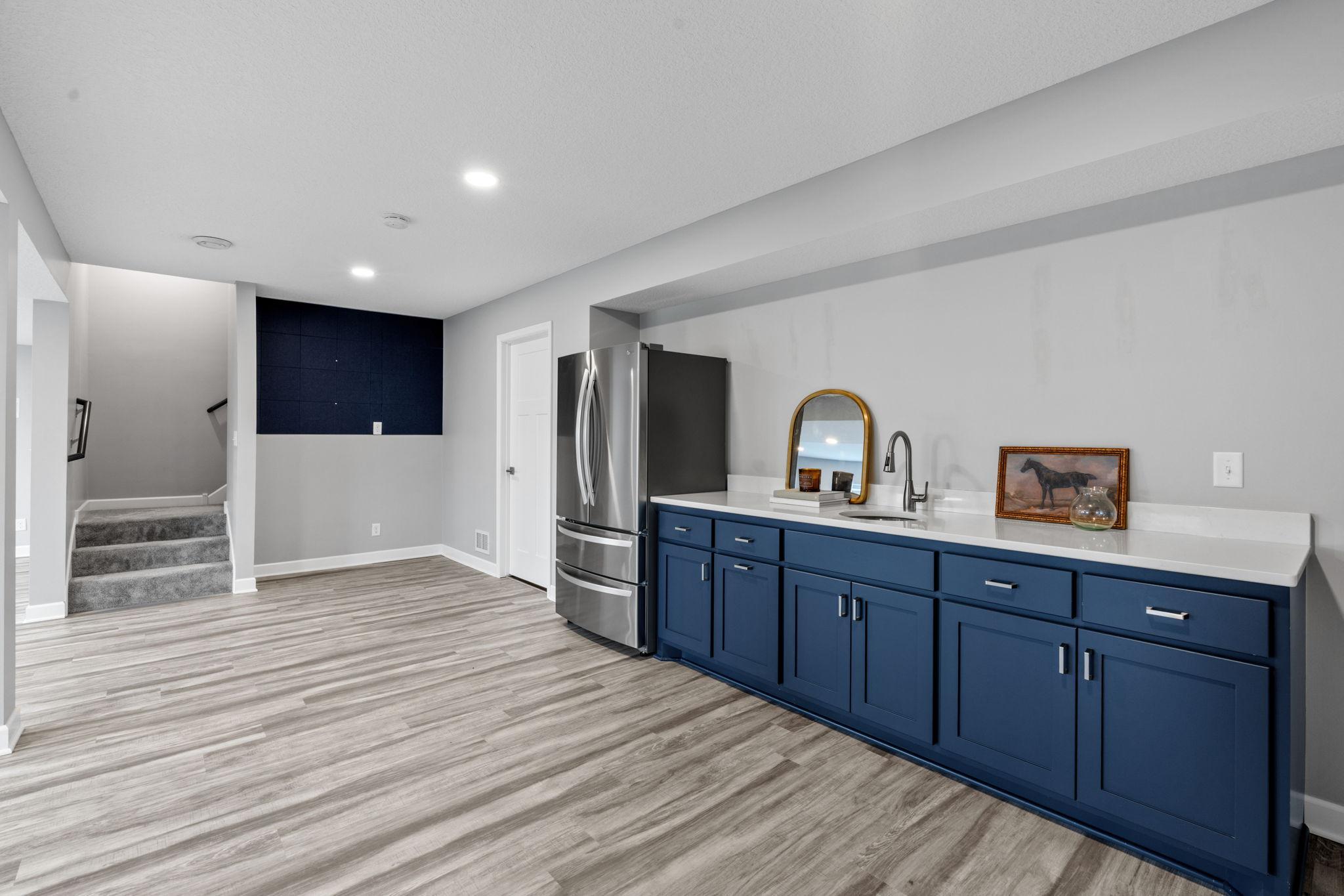 Custom wet bar