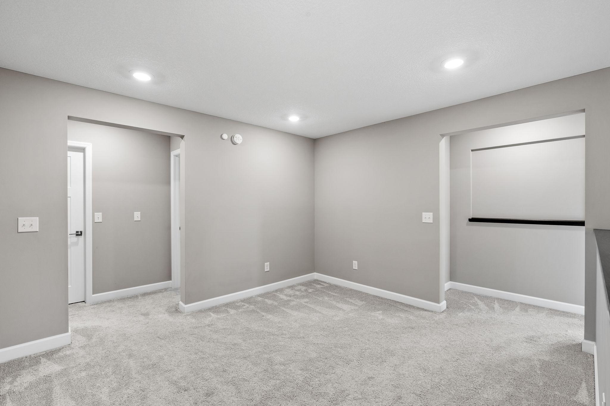 Upper level bonus room/loft