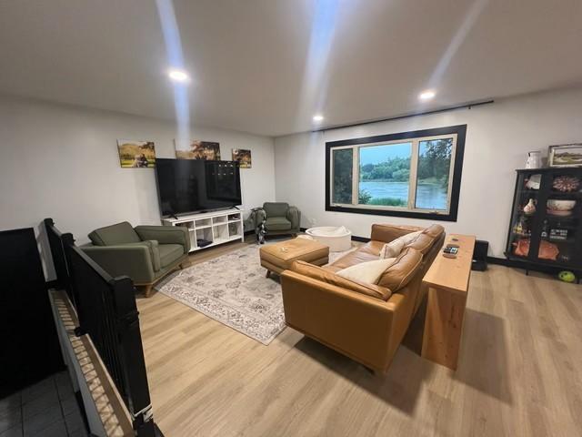 Open Main level, new flooring