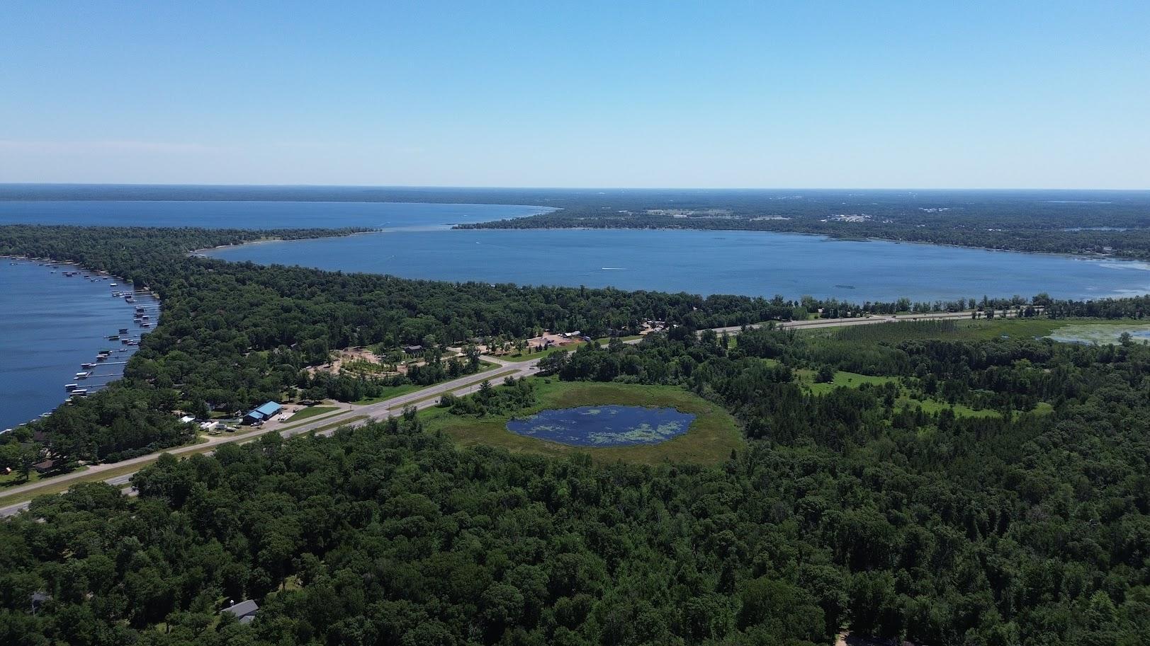 View of the lakes!