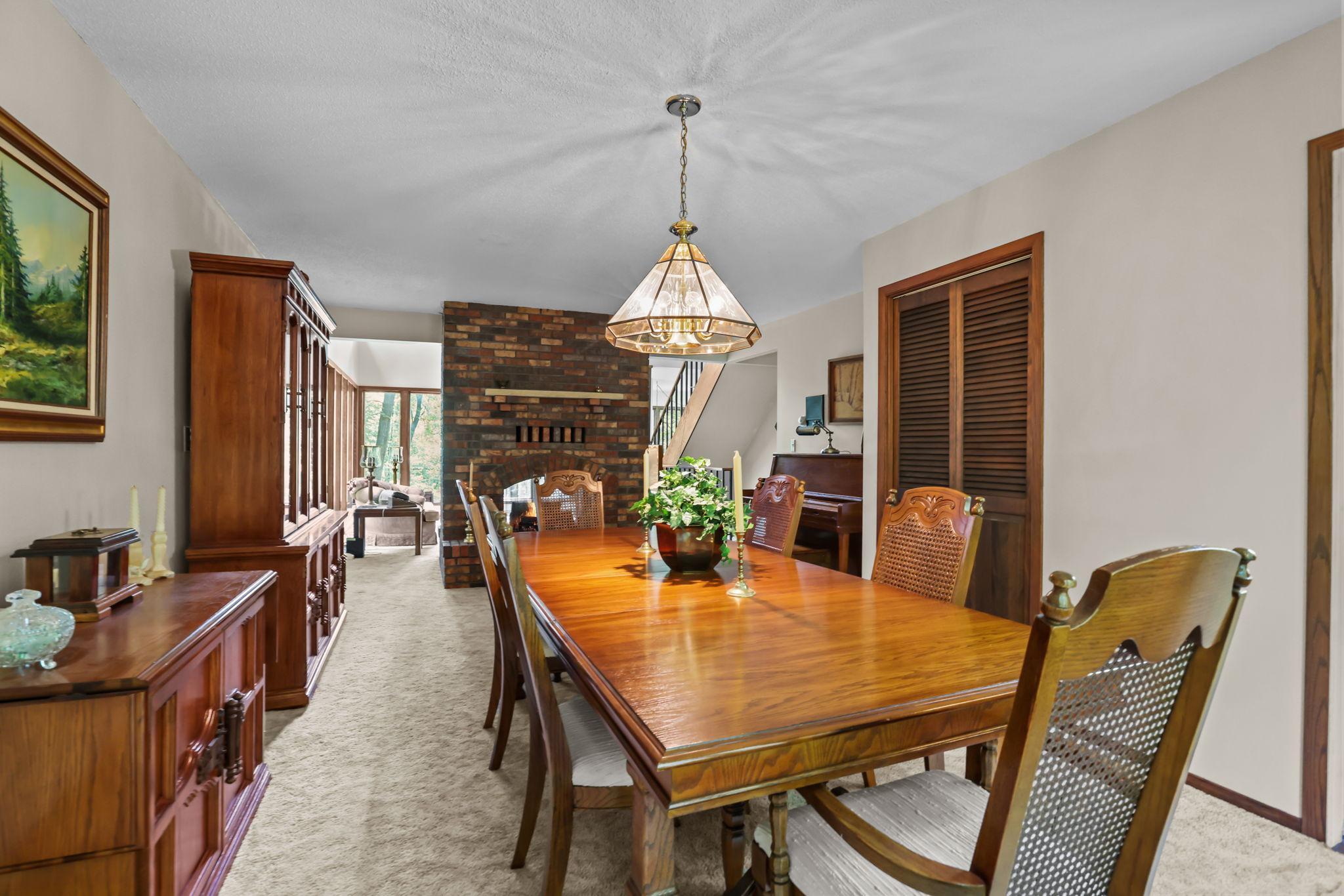 Large dining table may stay.