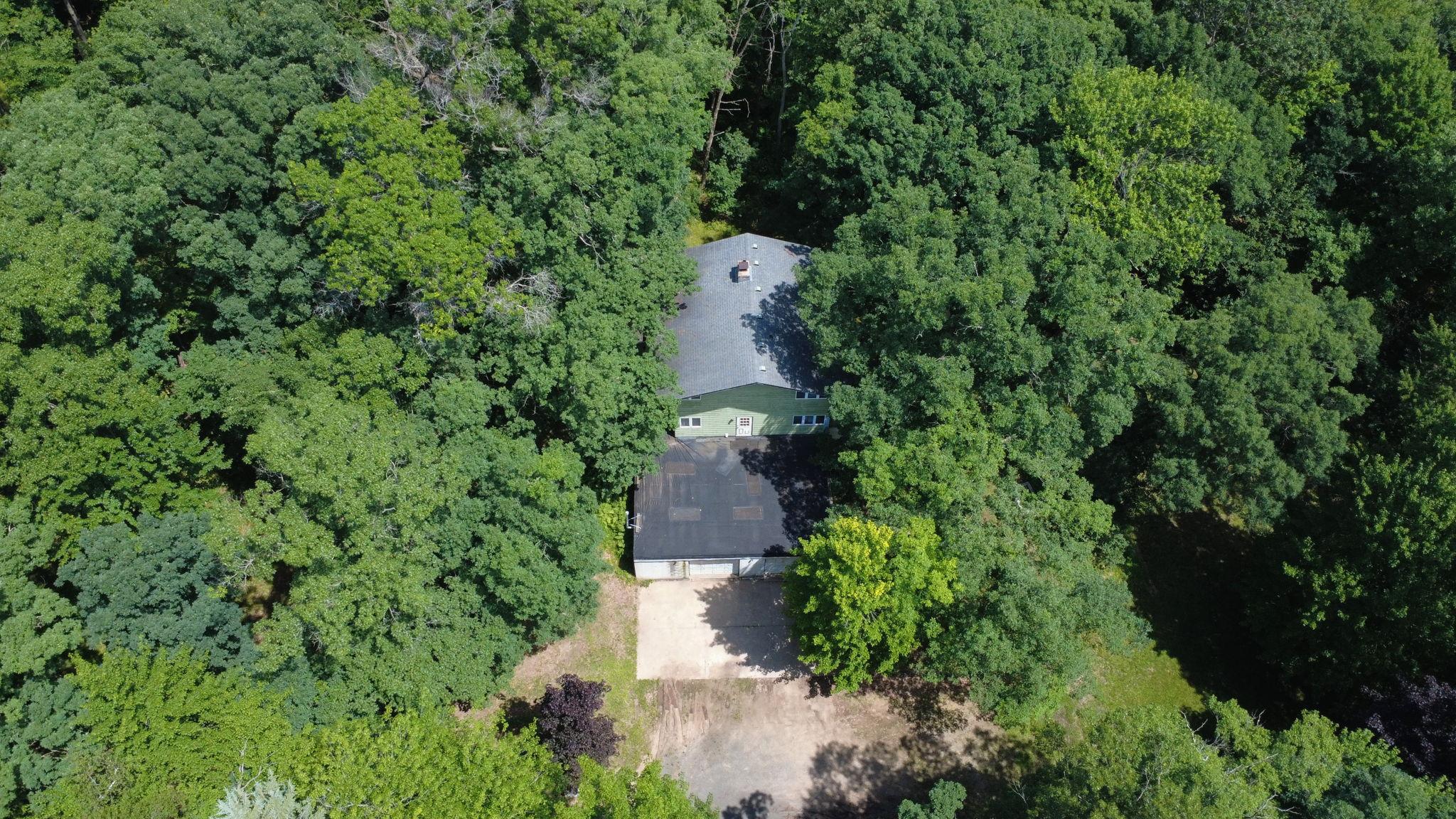Overhead view.