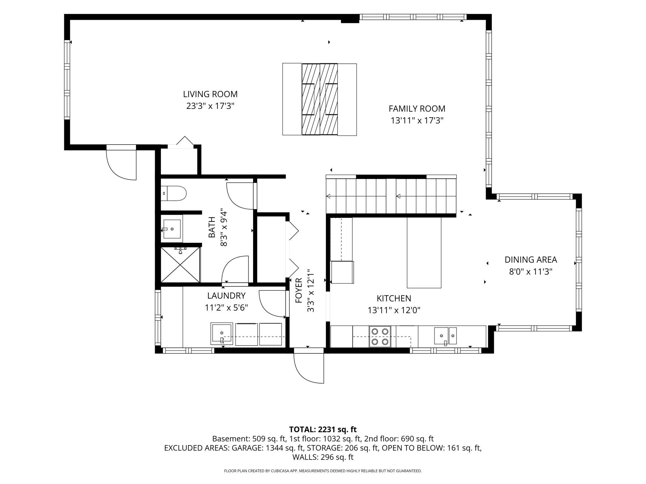 Main floor plan