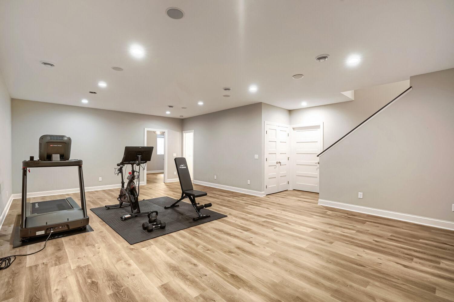 Lower level family/entertainment room