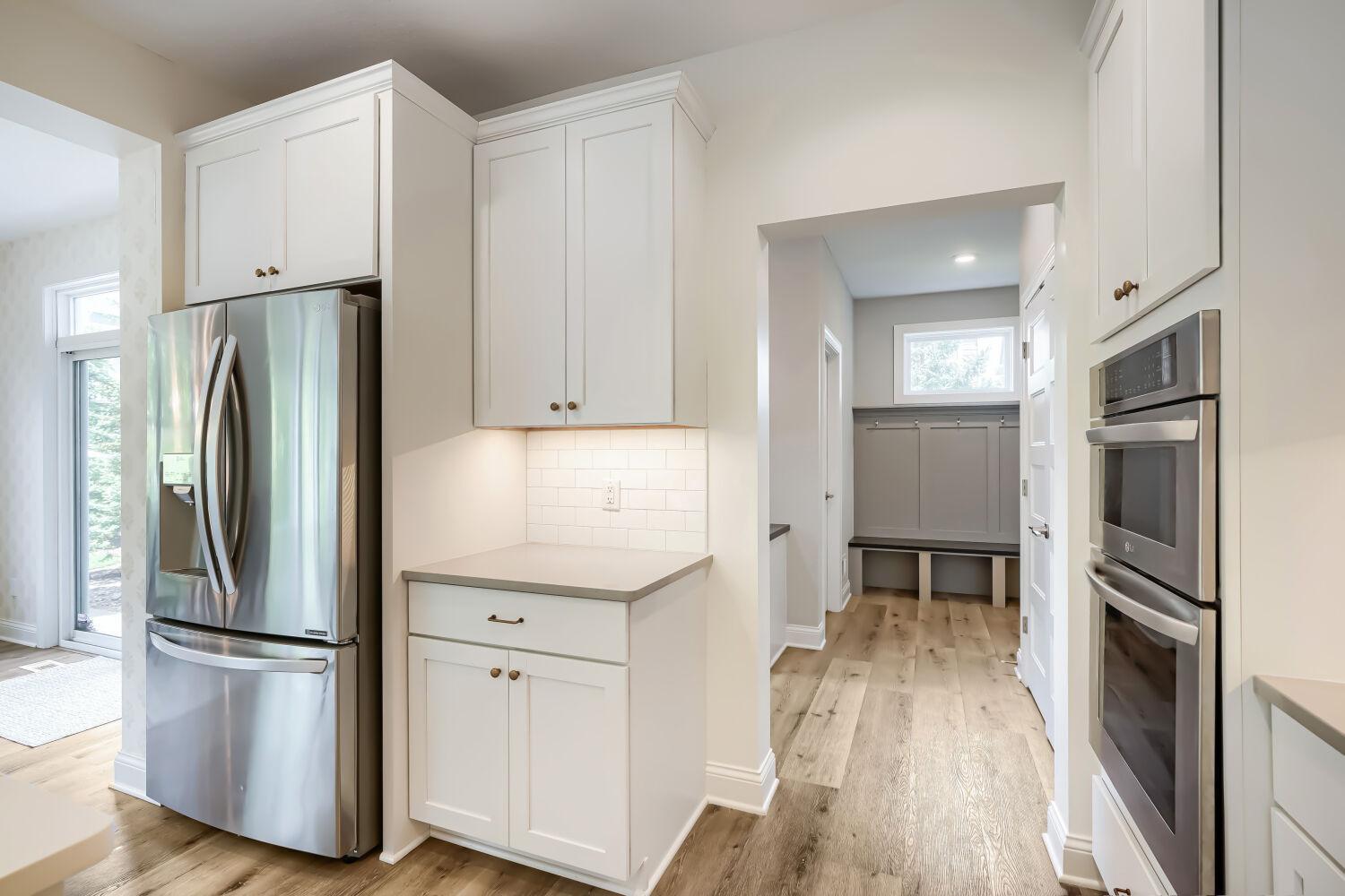 View of off-kitchen utility room/mudroom