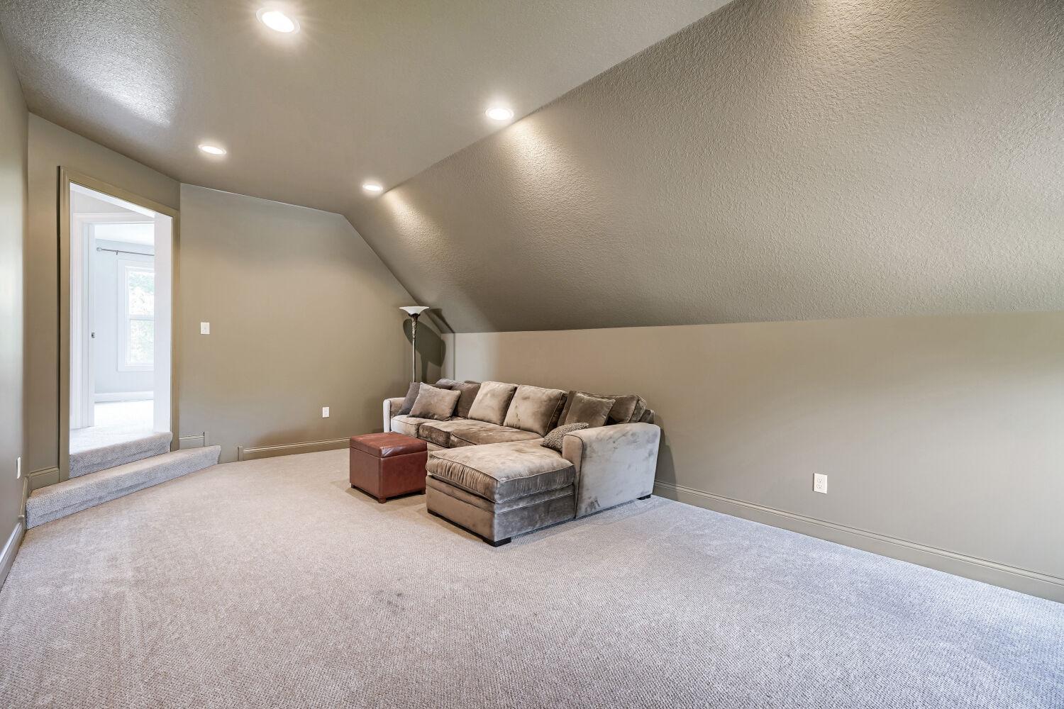 Bonus room over garage