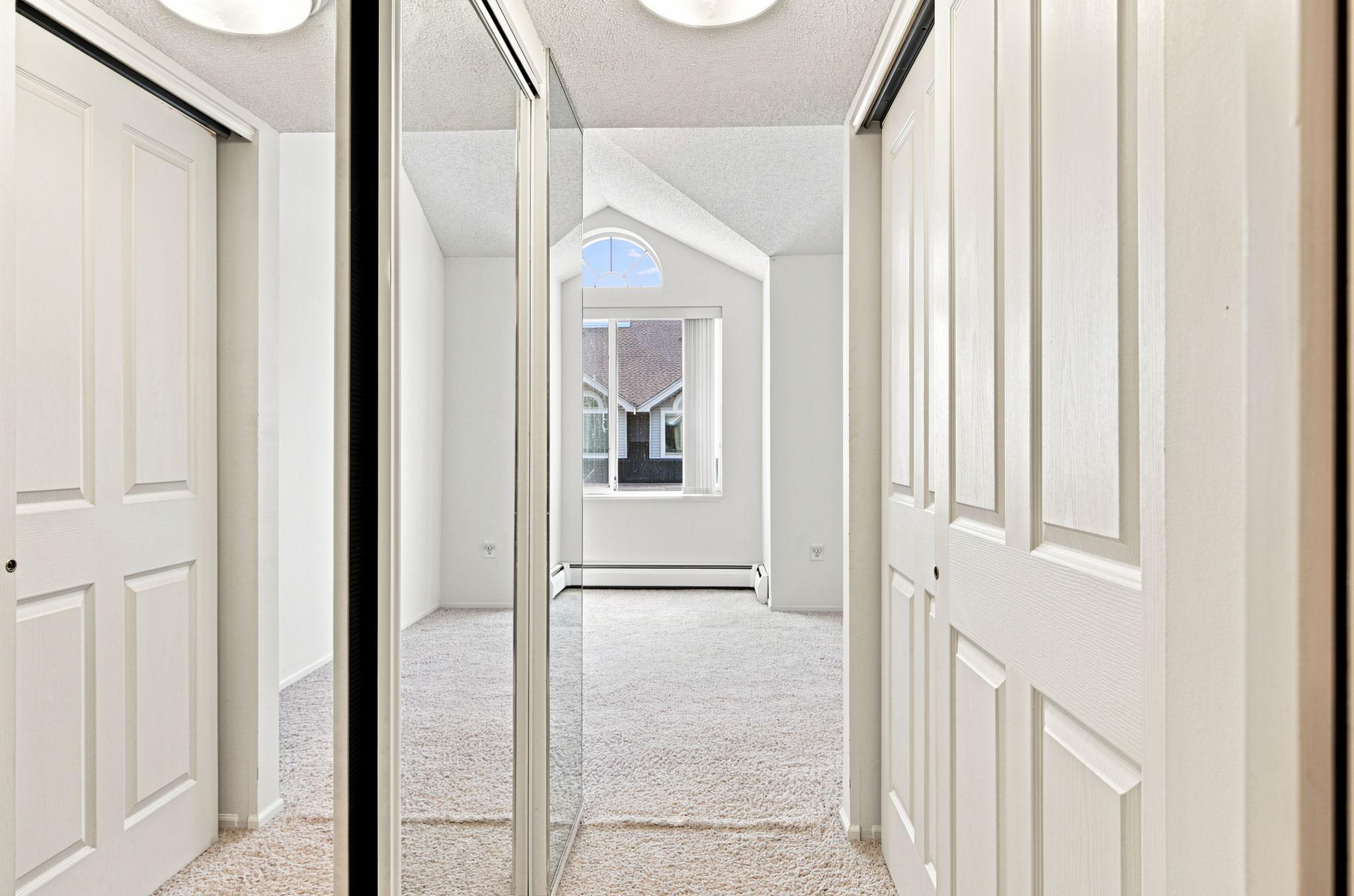 Plenty of closet space!