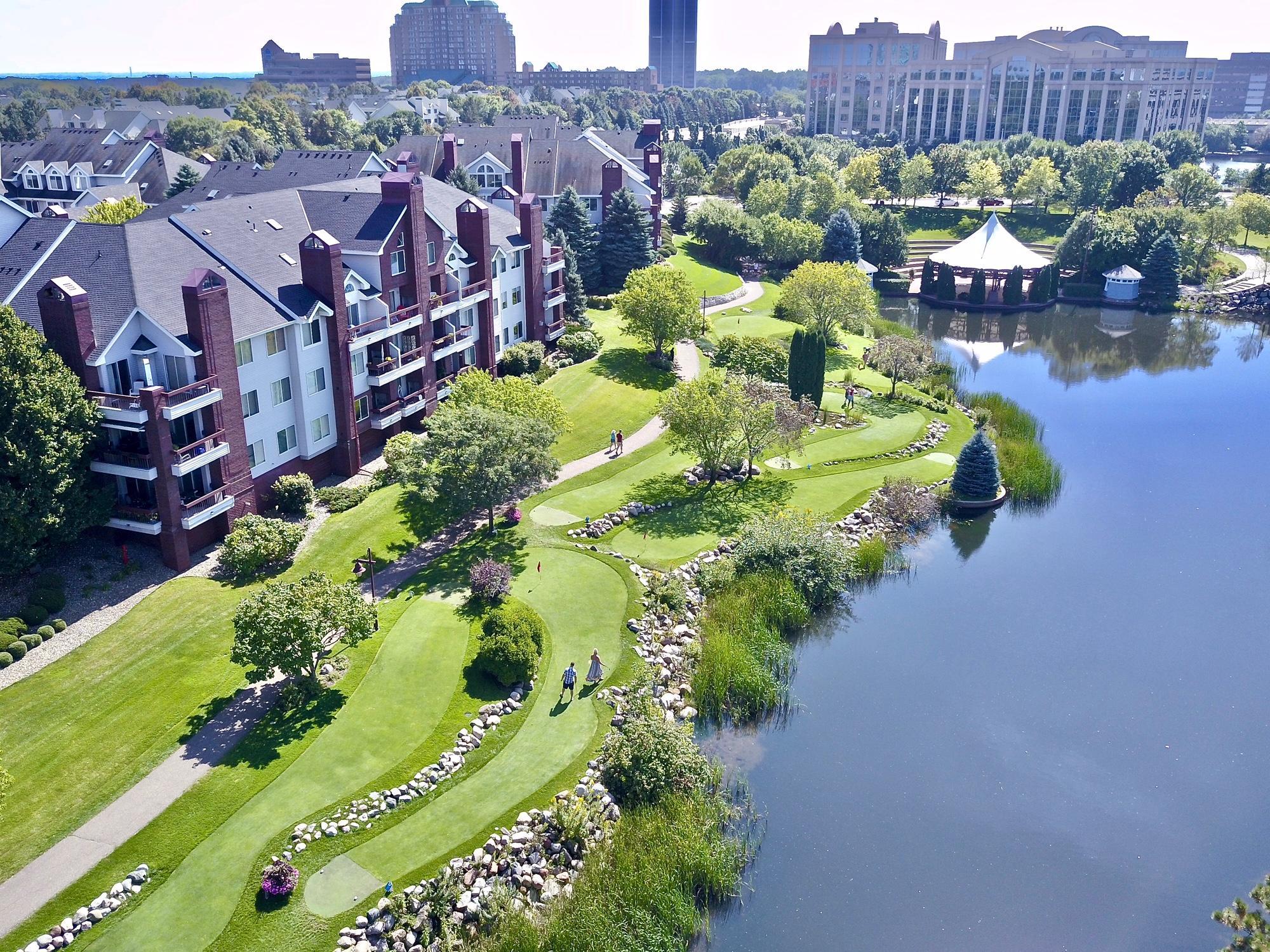 Centennial Lakes Aerial view
