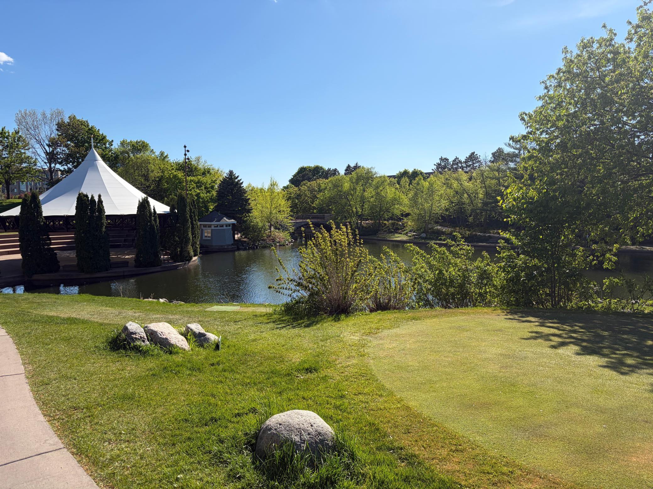 Amphitheater for concerts